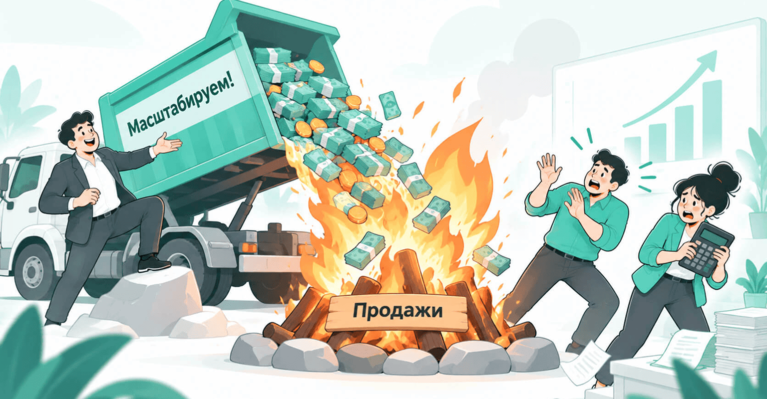 Вы слишком быстро масштабируете рекламу